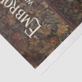 Art Nouveau Poster 26 Ontkoppeling van borduurwerk Tissuepapier (Detail)