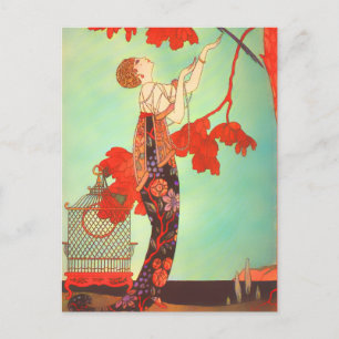 Art Nouveau Poster Briefkaart