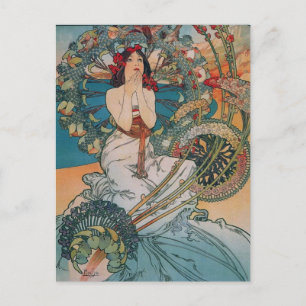 Art Nouveau Poster Briefkaart