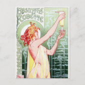 Art Nouveau Poster Briefkaart (Voorkant)