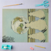 Art Nouveau Poster Cats Decoupage Tissue Paper Tissuepapier (Craft)