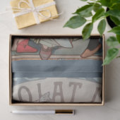 Art Nouveau Poster Chocolate 16 Decoupage Tissuepapier (Geschenk)