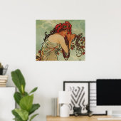 Art Nouveau-poster Poster (Thuiskantoor)