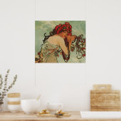 Art Nouveau-poster Poster (Keuken)