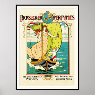 Art Nouveau Poster Print: parfum Ad door L.Rhead