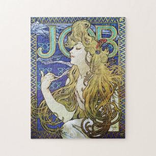 Art Nouveau Poster van Alphonse Mucha - Job Girl Legpuzzel