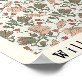Art nouveau poster William Morris  bloemen (Hoek)