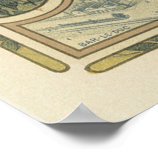 Art Nouveau Posters - Franse schoonheid (Hoek)