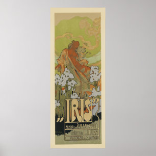 Art Nouveau-Posters - Iris Poster
