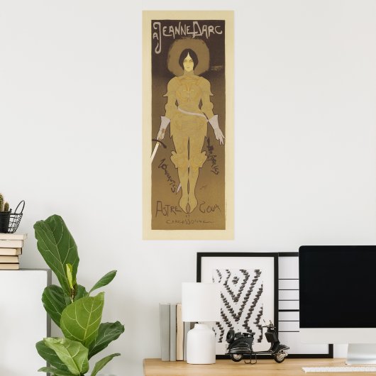 Art Nouveau Posters Joan of Arc (Thuiskantoor)