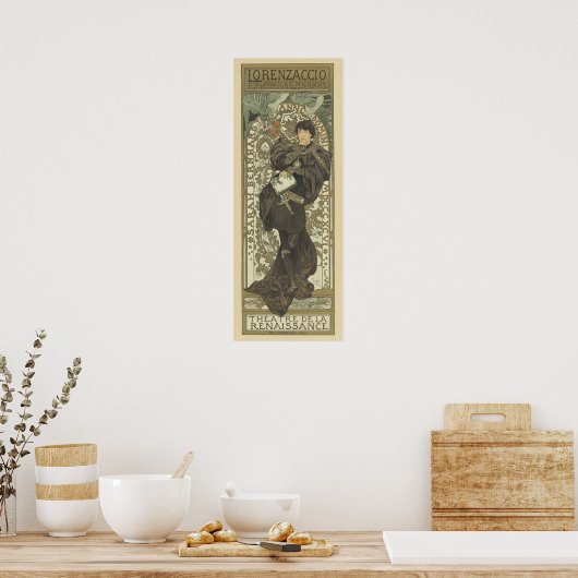 Art Nouveau Posters - Mucha" (Keuken)