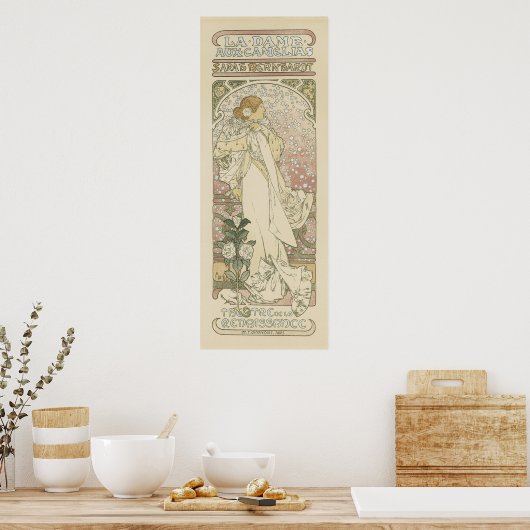 Art Nouveau-Posters Poster (Keuken)