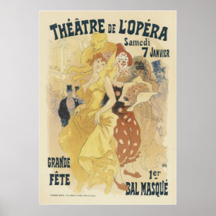 Art Nouveau Posters - Theater de L'Opera