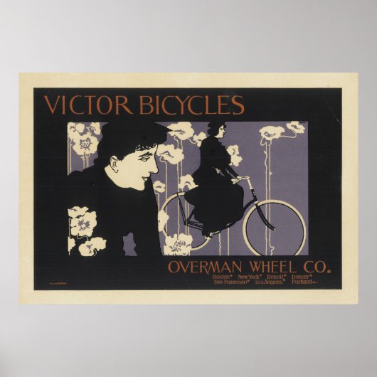 Art Nouveau Posters - Victor Bicycles (Voorkant)