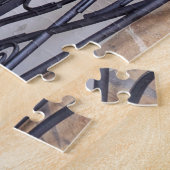 Art Nouveau Praag Deur Legpuzzel (Zijkant)