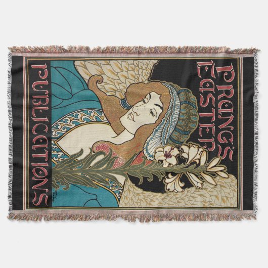  Art Nouveau, Prang's Paaspublicaties Deken (Voorkant)