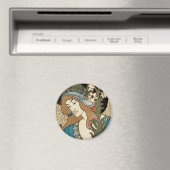  Art Nouveau, Prang's Paaspublicaties Magneet (Insitu (Vaatwasser))
