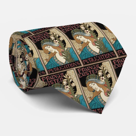  Art Nouveau, Prangs Paaspublicaties Stropdas (Opgerold)