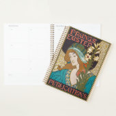Art Nouveau Prang's Pasen Vleugelvrouw Lelie Kunst Planner (Display)
