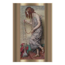 Art nouveau princess en haar apenschilderij