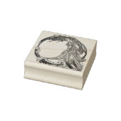 Art Nouveau Prinses Rubberstempel (Stempel)