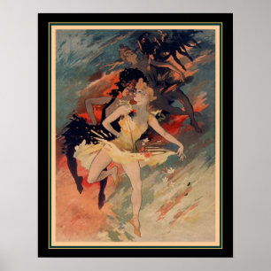 Art Nouveau Print "La Danse" - 16x20
