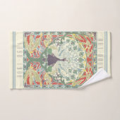 Art Nouveau Proud Peacock Handdoek (Handdoek)
