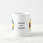 Art Nouveau Raidho Rune Mok – BALANS! (Center)