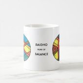 Art Nouveau Raidho Rune Mok - BALANS! (Center)