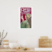 Art Nouveau Rajah Coffee Poster (Keuken)