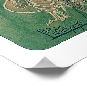  Art Nouveau Rajah Coffee Poster (Hoek)