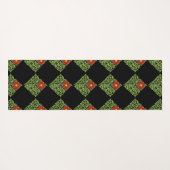 Art Nouveau Red Rose De Morgan Yogamat (Achterkant (horizontaal))