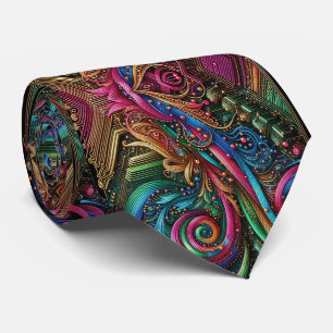 Art Nouveau Regenboog Print Circuit Board Das