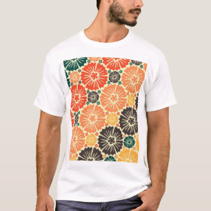 Art Nouveau Retro Wallpaper Design. T-shirt