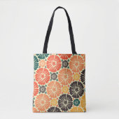 Art Nouveau Retro Wallpaper Design. Tote Bag (Voorkant)