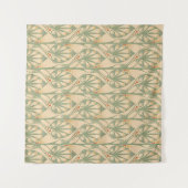 Art Nouveau, Retro Wallpaper Design. Wandkleed (Voorkant (horizontaal))