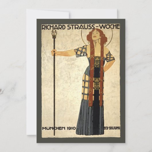 Art Nouveau Richard Strauss-Woche, München (Voorkant)