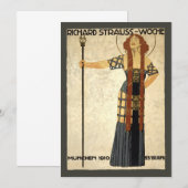 Art Nouveau Richard Strauss-Woche, München (Voorkant / Achterkant)