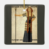  Art Nouveau Richard Strauss-Woche, München Keramisch Ornament (Achterkant)