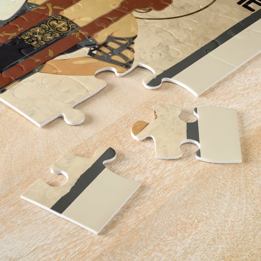  Art Nouveau Richard Strauss-Woche, München Legpuzzel (Zijkant)