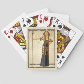  Art Nouveau Richard Strauss-Woche, München Pokerkaarten (Achterkant)