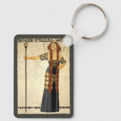  Art Nouveau Richard Strauss-Woche. München Sleutelhanger (Achterkant)