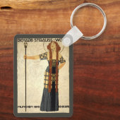  Art Nouveau Richard Strauss-Woche. München Sleutelhanger (Achterkant)