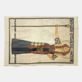  Art Nouveau Richard Strauss-Woche, München Theedoek (Horizontaal)