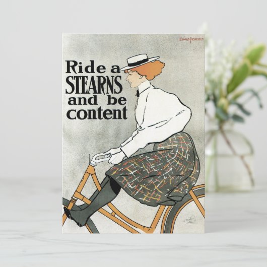 Art Nouveau, Ride a Stern Bicycles Bikes (Staand voorkant)