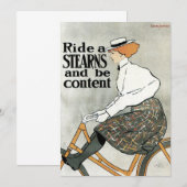 Art Nouveau, Ride a Stern Bicycles Bikes (Voorkant / Achterkant)