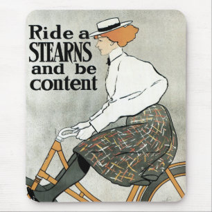 Art Nouveau, Ride a Stern Bicycles Bikes Muismat