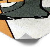  Art Nouveau, Ride a Stern Bicycles Bikes Poster (Hoek)