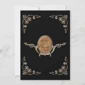 Art Nouveau Roaring Twenties Deco Stijl Moderne El Kaart (Achterkant)