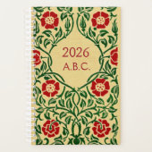 Art Nouveau Roos Date Planner 2026 (Monogram) (Voorkant)